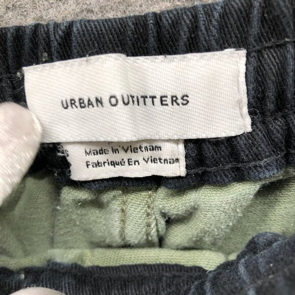 Urban Outfitters Cargo Jogger Pants Mens S Army Green Skinny Fit Stretch Pull On - Picture 3 of 9